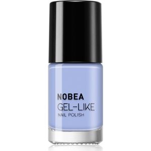 NOBEA Day-to-Day Gel-like Nail Polish Nagellak met gel effect Tint Sky blue #N44 6 ml