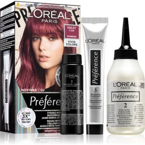 L’Oréal Paris Préférence Vivids Haarkleuring Tint  5.26 violet 1 st