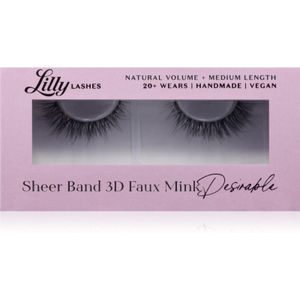 Lilly Lashes 3D Faux Mink Nepwimpers type Desirable 1 paar