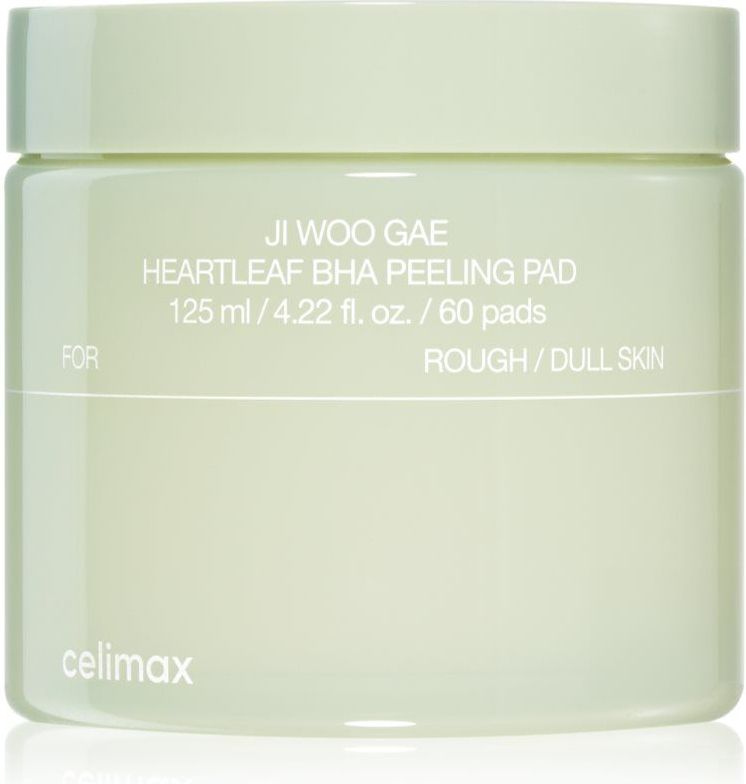 Celimax - JIWOOGAE - Heartleaf - BHA Peeling Pad - 60 Stuks - Korean Skincare
