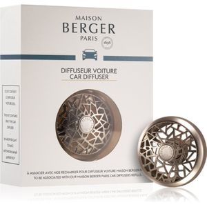 Maison Berger Paris Graphic houder voor auto luchtverfrisser Clip (Matte Nickel) 1 st