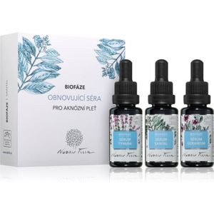 Nobilis Tilia - Biofáze Obnovující Séra Santal Gift Set - Gezichtsserum - 3x20 ml