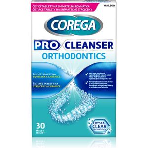 Corega - Pro Cleanser Orthodontics - Reiniger - 30 Tabletten