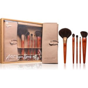 Too Cool For School Artist Vegan Brush Set Penselen Set met Etui