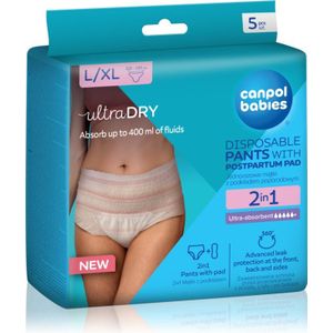 Canpol babies - Pants With Postpartum Pad - Kraambroekjes - 5 st