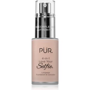 PÜR Cosmetics 4-in-1 Love Your Selfie Foundation en Concealer 2 in 1 Tint LN1 30 ml
