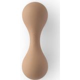 Mushie Silicone Rattle Toy rammelaar Natural 1 st