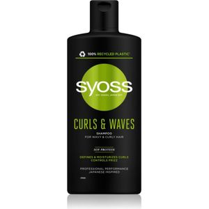 Syoss Curls & Waves Shampoo voor Krullend en Golvend Haar 440 ml