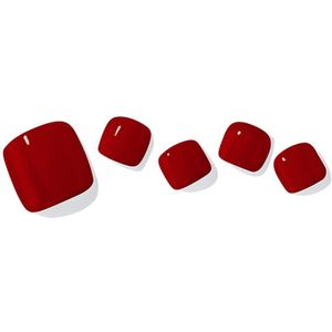 ohora - Gel Nail Sticker P Basic Pedicure - Nagelstickers - Tint PBS-004 - 30 st