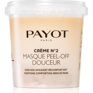 Payot N°2 Masque Peel-Off Douceur Peel-Off Gezichtsmasker voor Kalmering van de Huid 10 gr