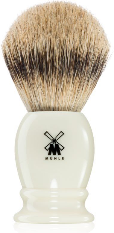 Mühle - CLASSIC Silvertip Badger Scheerkwast - Faux Ivory - 1 st