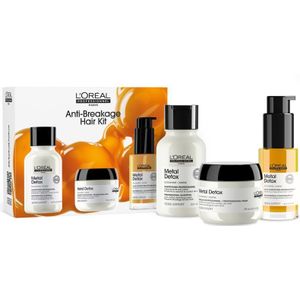 L’Oréal Professionnel Serie Expert Metal Detox Gift Set voor Gekleurd en Beschadigd Haar