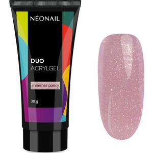 NEONAIL Duo Acrylgel Shimmer Pansy Gel voor gel- en acrylnagels 30 g