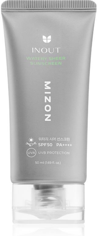 Mizon - Inout Watery Sheer Sunscreen - Gezichtscrème - SPF 50+ - 50 ml