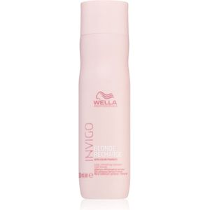 Wella Professionals Invigo Blonde Recharge Shampoo voor Bescherming van Blonde Haarkleuring Cool Blond 250 ml