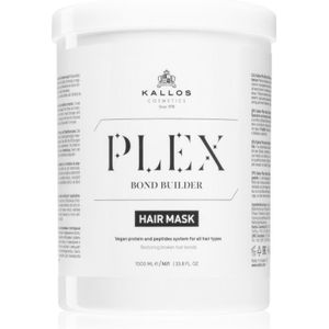 Kallos - Plex Hair Mask - Haarmasker - 1000 ml - Voor Beschadigd Haar