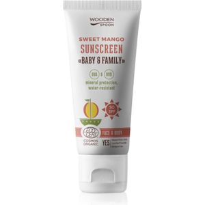 WoodenSpoon - Sweet Mango - Zonnebrandlotion - SPF 50 - 100 ml