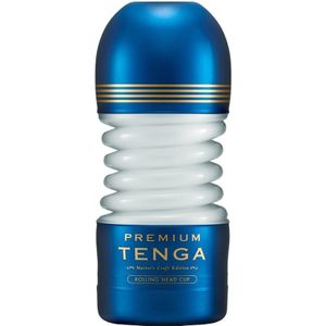 Tenga Rolling Head Premium masturbator voor eenmalig gebruik 15,5 cm