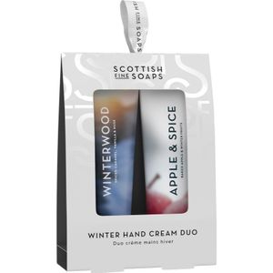 Scottish Fine Soaps Winter Hand Cream Duo Gift Set voor de Handen