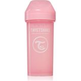 Twistshake Kid Cup Pink kinderfles 12 m+ 360 ml