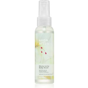 Avon Senses White Lily & Musk Verfrissende Body Spray 100 ml