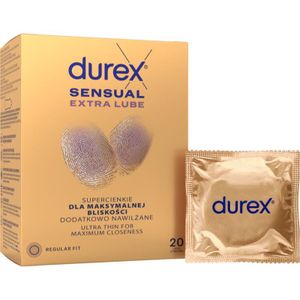 Durex Sensual Extra Lube condooms 20 st