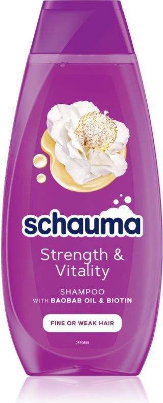 Schwarzkopf - Schauma Strength & Vitality - Versterkende Shampoo - 400 ml