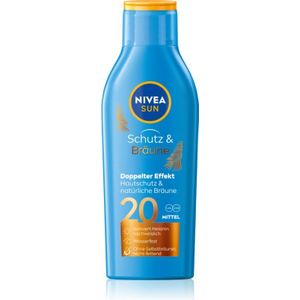 NIVEA SUN Protect & Bronze - Bruiningsmelk - SPF 20 - 200 ml