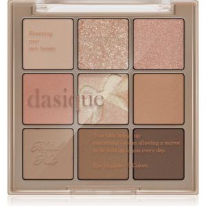 Dasique - Eye Shadow Pallete - Oogschaduw Palette - Tint 24 Muted Nuts - 7 g