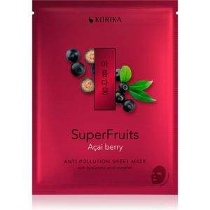 KORIKA - SuperFruits Acai Berry - Anti-pollution Sheet Mask - 25 g