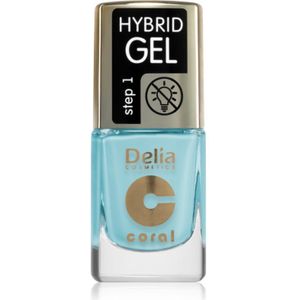 Delia Cosmetics - Coral Nail Enamel Hybrid Gel - Nagellak - 11 ml