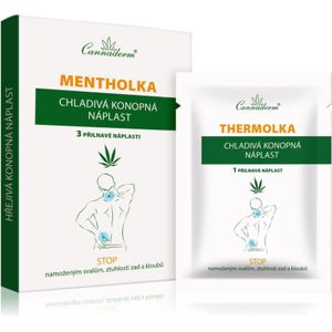 Cannaderm - Mentholka Cooling Hemp Patch - Koelpleister - 3 st