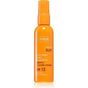 Ziaja Sopot Sun Droge Olie Spray  voor het Zonnen SPF 15 90 ml