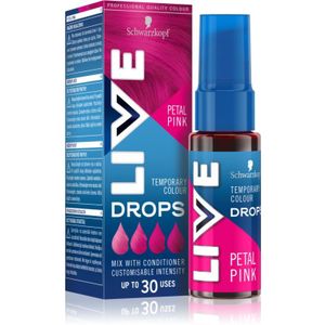 Schwarzkopf - LIVE Drops - Tijdelijke Kleurhaar - Petal Pink - 30 ml