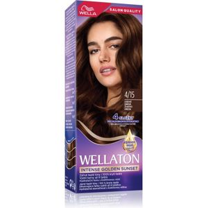 Wella - Wellaton Intense Golden Sunset - Permanente Haarkleuring - Arganolie