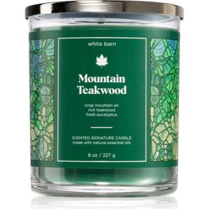 Bath & Body Works Mountain Teakwood geurkaars 227 g