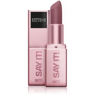 Gabriella Salvete - Say It! - Lippenstift - Tint 04 - 4 g - Matterend