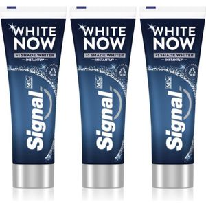 Signal - White Now - Tandpasta - 3x75 ml - Whitening