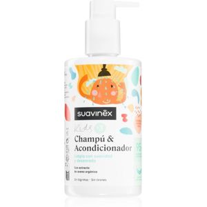 Suavinex Kids Shampoo & Conditioner Shampoo en Conditioner 2in1 voor Kinderen 3 y+ 300 ml