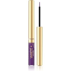 Eveline Cosmetics - Variété - Langaanhoudende Waterproef Eyeliner - Ultraviolet - 2,8 ml