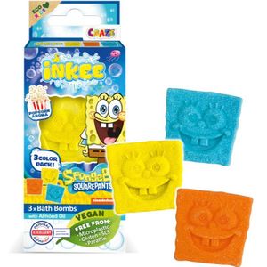 Craze INKEE SpongeBob badbom voor Kinderen 3x15 g