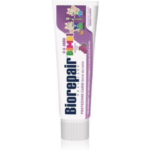Biorepair Kids 0-6 Grape Kinder Tandpasta voor Herstel van de Tandglazuur Grape 50 ml