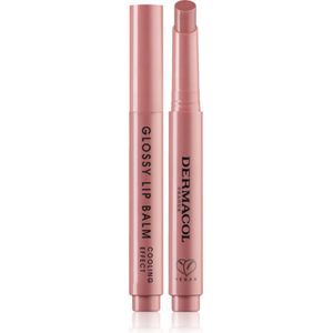 Dermacol Beauty Stick Glossy Lip Balm Verzorgende Lipgloss met Verkoelende Werking geuren 01 Vanilla 2.2 g