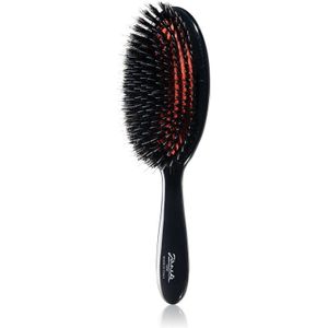 Janeke Black Line Professional air-cushioned brush ovale haarborstel 22,5 cm