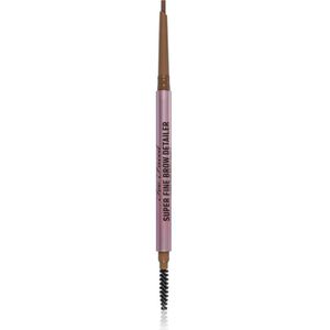 Too Faced Super Fine Brow Detailer Eyebrow Pencil Langaanhoudende Wenbrauw Potlood Tint Medium Brown 0,08 g