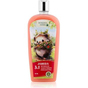 Bohemia Gifts & Cosmetics Bohemia Herbs Strawberry Bubbelbad en wasgel 500 ml