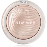 MUA Makeup Academy Shimmer Compacte Poeder Highlighter Tint Oyster Silk 8 g