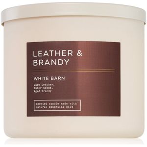 Bath & Body Works Leather & Brandy geurkaars 411 g