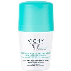 Vichy Deodorant 48h Antitranspirant Roll-On tegen Overmatig Transpireren 48h 50 ml