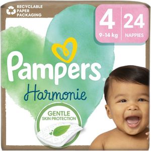 Pampers Harmonie Size 4 wegwerpluiers 9-14 kg 24 st